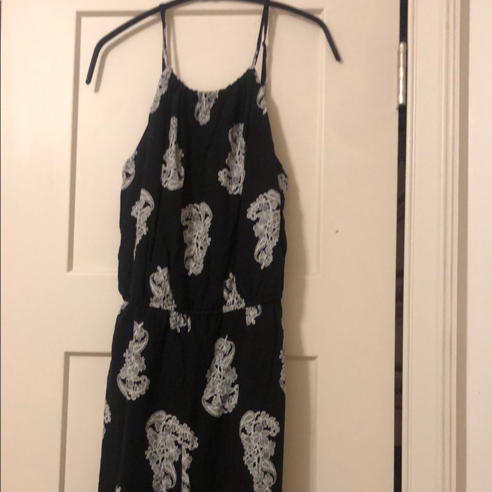 Altar'd State Black and White Jumpsuit